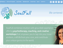 Tablet Screenshot of lifecenteredinsoul.com